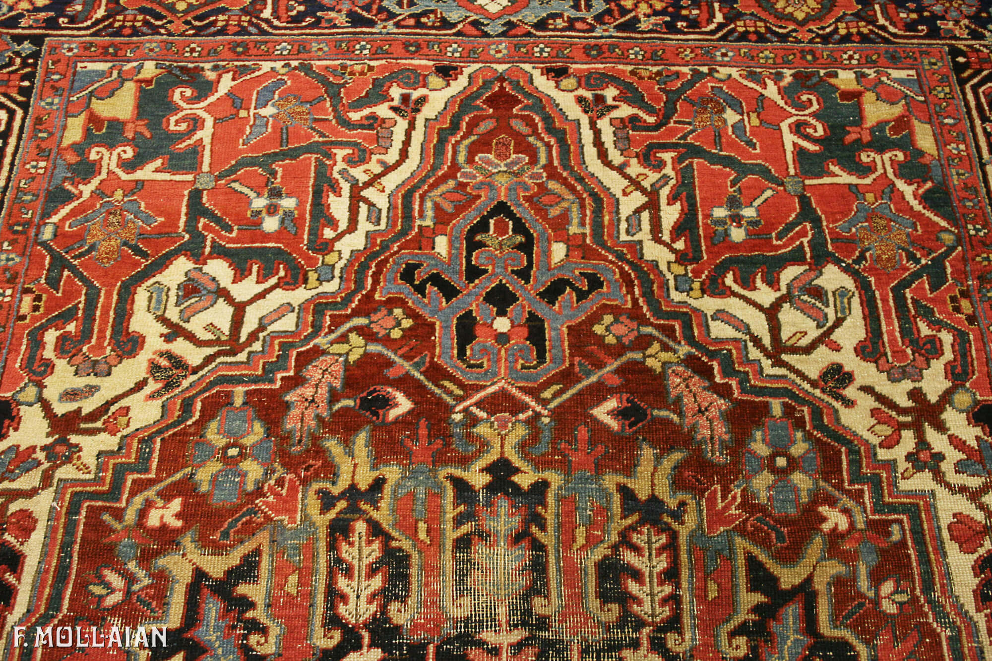 Teppich Persischer Antiker Heriz n°:25182784